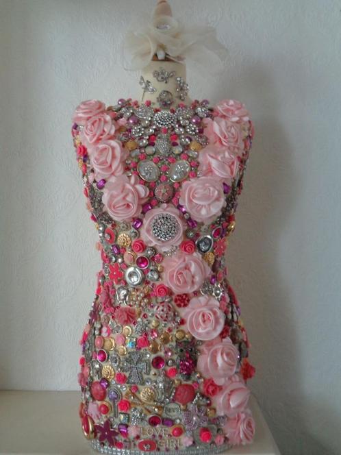 Brocante Torso Vrouw Nr UVK 2, Antiek en Kunst, Kunst | Beelden en Houtsnijwerken, Ophalen