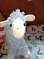 De Waal Texel blauw schaap knuffel met lange slierten 32 cm, Ophalen of Verzenden