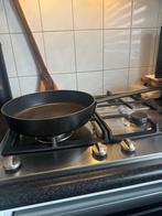 koekenpan, Gebruikt, Aluminium, Ophalen of Verzenden, Keramische plaat