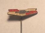 Metalen CHEVROLET AUTOMERK Speld (Rood/Wit/Blauw)., Verzenden, Zo goed als nieuw, Transport, Speldje of Pin