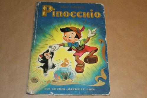 Walt Disney's Pinocchio - Gouden Margriet Boek - 1956 !!, Boeken, Prentenboeken en Plaatjesalbums, Gelezen, Prentenboek, Ophalen of Verzenden