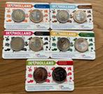 Nederland Holland Coin Fair Coincards BU 2014-2018, Postzegels en Munten, Munten | Europa | Euromunten, 2 euro, Setje, Overige landen
