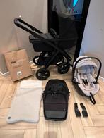 Dubatti two kimderwagen Zwart met autostorel draaibar, Kinderen en Baby's, Kinderwagens en Combinaties, Ophalen, Zo goed als nieuw