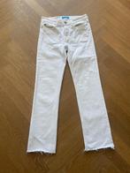 M.I.H witte jeans, High rise straight, katoen, small-medium, Wit, Ophalen of Verzenden, W28 - W29 (confectie 36), M.I.D