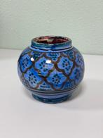 Handgemaakte Marokkaanse Safi vaas vintage handgeschilderd, Antiek en Kunst, Antiek | Vazen, Ophalen of Verzenden