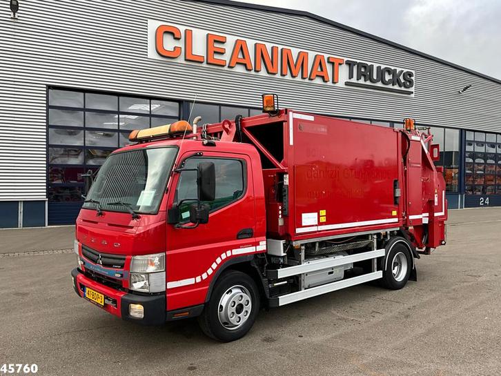 FUSO Canter 7C15 Geesink 6m³ Just 44.000 Km! (bj 2014), Auto's, Vrachtwagens, Te koop, ABS, Airconditioning, Elektrische ramen