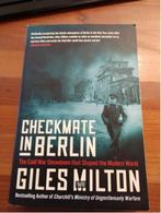 Checkmate in Berlin, the cold war Showdown that shaped the.., Ophalen of Verzenden, Zo goed als nieuw, Overige onderwerpen, Europa