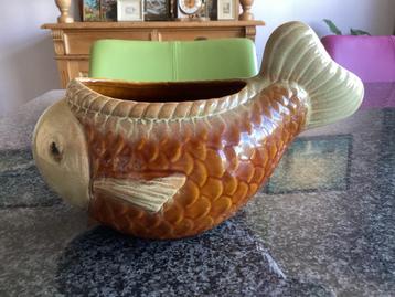 Servies, vis, porselein, kom, schaal, Italica Ars, vintage beschikbaar voor biedingen