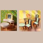 Vintage plastic poppenhuis meubeltjes Combex jaren 60, Ophalen of Verzenden, Gebruikt, Gebruiksvoorwerp