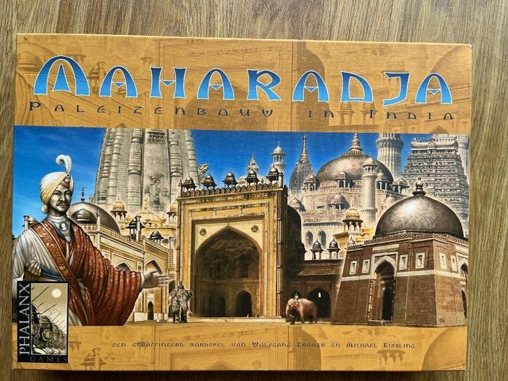 Maharaja, Hobby en Vrije tijd, Gezelschapsspellen | Bordspellen, Gebruikt, Vijf spelers of meer, Ophalen of Verzenden