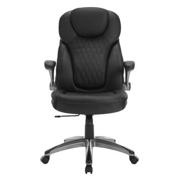 Bureaustoel - met Hoofdsteun - Ergonomische - Zwart beschikbaar voor biedingen
