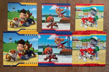 Paw Patrol puzzel 3x (49 stukken) beschikbaar voor biedingen