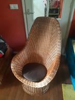 Mooie Rotan Stoel, Huis en Inrichting, Stoelen, Ophalen, Gebruikt, Bruin, Eén