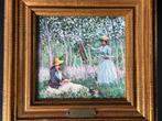 Claude Monet “In the Woods at Giverny” - Vintage Replica, Antiek en Kunst, Kunst | Schilderijen | Klassiek, Verzenden