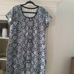 Zomerjurk, blauw, mt XL, korte mouw, Blauw, Maat 46/48 (XL) of groter, Ophalen of Verzenden, Zo goed als nieuw
