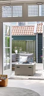 Happy Cocooning Taupe met bijzettafel, Ophalen, Gebruikt