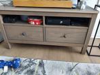 IKEA HEMNES Tv-meubel, grijsbruin, 111x47x57 cm, Huis en Inrichting, Kasten | Vitrinekasten, Ophalen, Gebruikt, 100 tot 150 cm