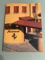 Ferrari Ristorante Cavallino flyer Maranello, Verzamelen, Ophalen of Verzenden, Nieuw, Auto's