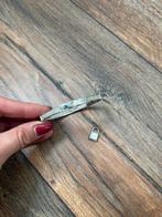 Zilvere Michael Kors armband met een slotje en steentjes., Sieraden, Tassen en Uiterlijk, Armbanden, Ophalen of Verzenden, Gebruikt