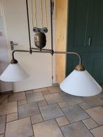 Messing hanglamp, Ophalen, Gebruikt, Metaal, 50 tot 75 cm