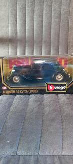 Burago citroen 15 cv, Ophalen of Verzenden, Zo goed als nieuw, Bburago