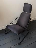 Vintage IKEA lounge stoel Carl Öjerstam Villstad grijs, Ophalen, Zo goed als nieuw, Minder dan 75 cm, 50 tot 75 cm