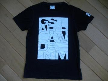 G-STAR t- shirt zwart maat S beschikbaar voor biedingen