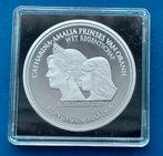 Penning Koningin Máxima & Prinses Amalia - Ons Vorstenhuis, Postzegels en Munten, Penningen en Medailles, Verzenden, Overige materialen