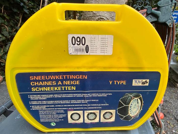 Sneeuwkettingen - Maat 090, Auto diversen, Sneeuwkettingen, Gebruikt, Ophalen