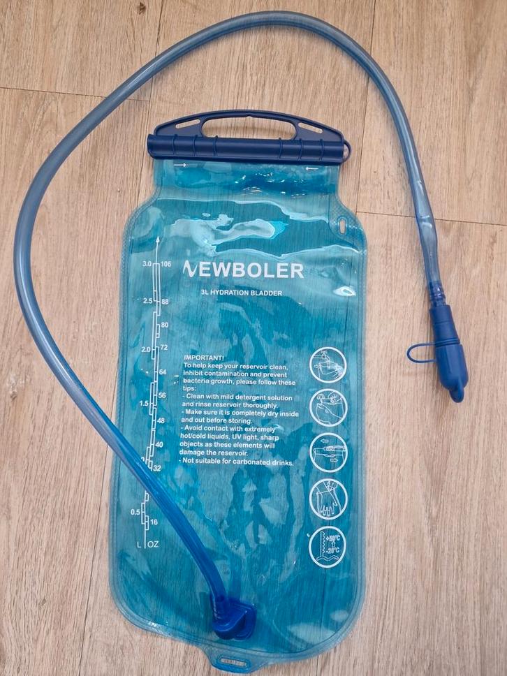 NEWBOLER 3L waterreservoir - drinkzak voor rugzak / outdoor, Caravans en Kamperen, Kampeeraccessoires, Nieuw, Ophalen of Verzenden