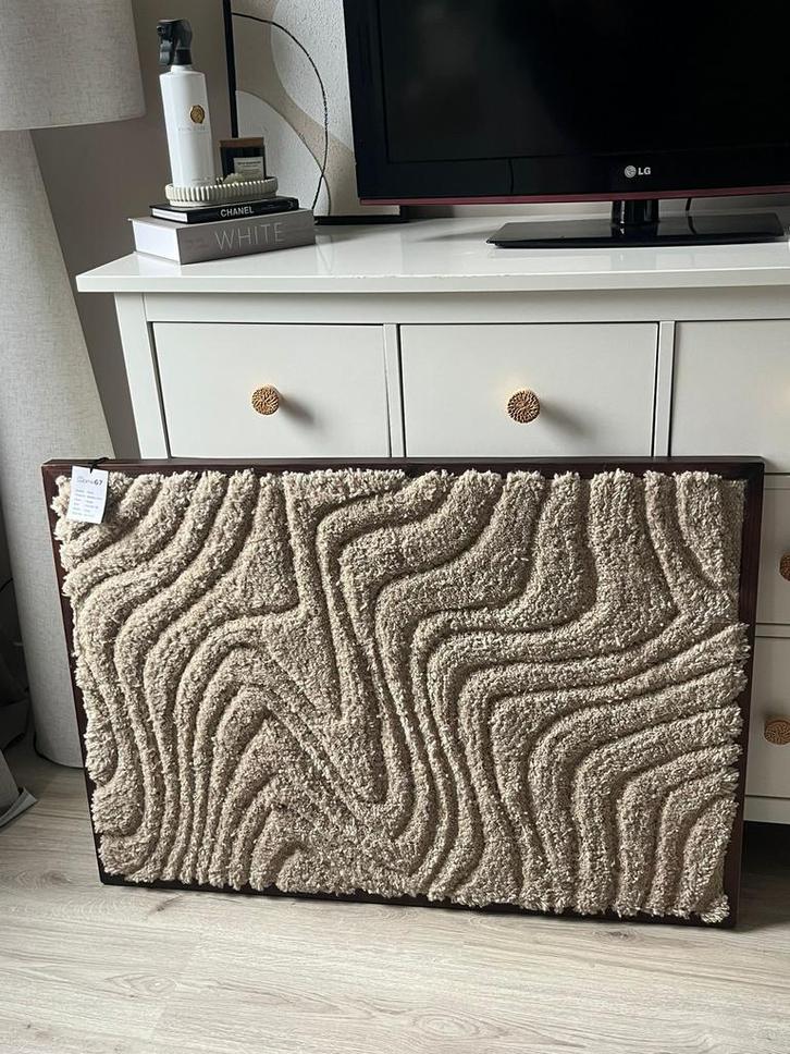 Loods5 Wanddecoratie / Wollen wandkleed japandi scandinavi, Huis en Inrichting, Woonaccessoires | Wanddecoraties, Nieuw, Ophalen of Verzenden