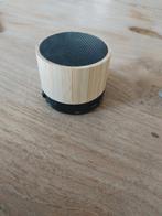 Brainz tube speaker bamboe, Ophalen of Verzenden, Zo goed als nieuw