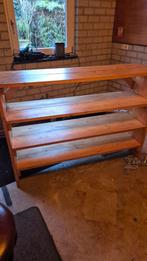 Gratis houten bergrek wandmeubel, Huis en Inrichting, Ophalen of Verzenden, 25 tot 50 cm, Minder dan 150 cm