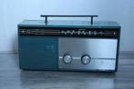 Philips B0X57T radio in turquoise/blauw, Ophalen of Verzenden, Gebruikt, Transistorradio