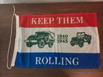 Keep them Rolling vlag, Ophalen of Verzenden, Overige soorten, Nederland, Vlag of Vaandel