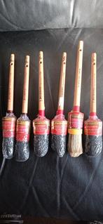 Kwasten set van 6 Copenhagen Gold Kwasten, Ophalen of Verzenden, Gebruikt, Kwast