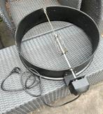Barbecue rotisserie ring + elektrisch draaispit Weber, Tuin en Terras, Barbecue-accessoires, Ophalen, Gebruikt