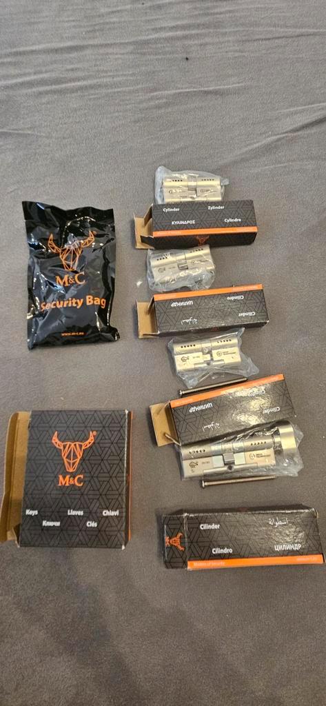 4x M&C condor cilinderslot SKG3 cilinder sloten SKG*** slot, Doe-het-zelf en Verbouw, Hang- en Sluitwerk, Nieuw, Slot, Ophalen of Verzenden