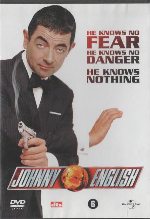 75) Johnny English: met Rowan Atkinson en John Malkovich, Cd's en Dvd's, Dvd's | Komedie, Gebruikt, Actiekomedie, Vanaf 6 jaar