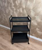 Zwarte trolley, Huis en Inrichting, Ophalen, Zo goed als nieuw