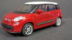 Fiat 500 L rood 1:36 Welly Pol, Nieuw, Ophalen of Verzenden