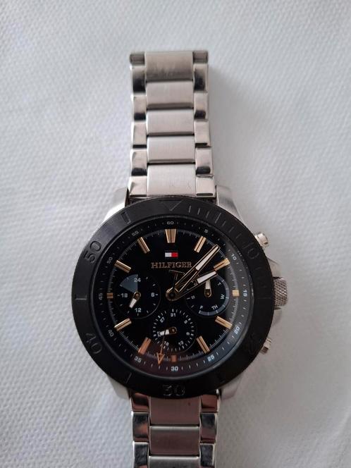 Tommy Hilfiger HERENHORLOGE Bryan, Sieraden, Tassen en Uiterlijk, Horloges | Dames, Zo goed als nieuw, Overige merken, Staal, Staal