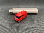 Wiking Mercedes Bus Brandweer N-Spoor 1:100, Hobby en Vrije tijd, Modelauto's | Overige schalen, Bus of Vrachtwagen, Zo goed als nieuw