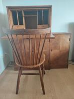 Vintage secretaire bureau / kast bureau, Ophalen, Gebruikt