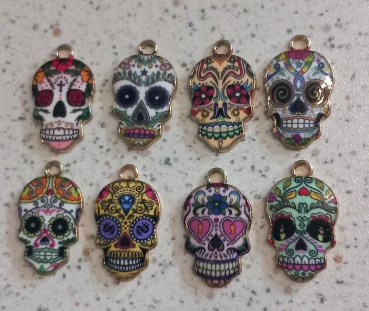 Schedel bedel "nieuw", Hobby en Vrije tijd, Kralen en Sieraden maken, Nieuw, Bedel, Ophalen of Verzenden