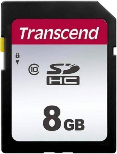 Transcend SDHC 300S 8GB Class 10, Audio, Tv en Foto, Fotografie | Geheugenkaarten, Nieuw, SDHC, 8 GB, Fotocamera, Ophalen of Verzenden