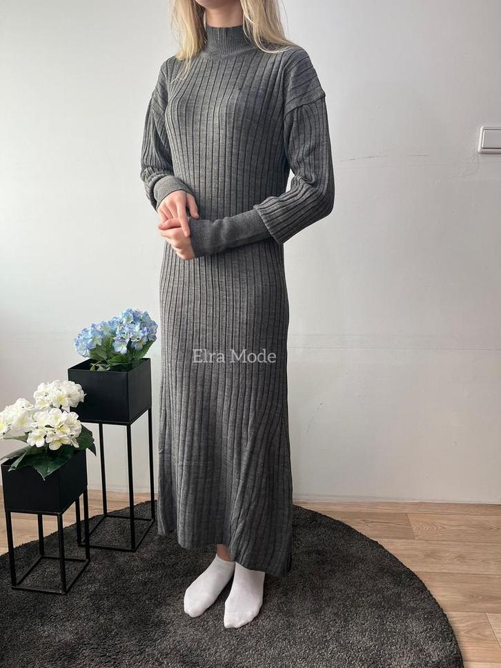 Grijs ballonjurk nieuw, Kleding | Dames, Jurken, Nieuw, Grijs, Onder de knie, Ophalen of Verzenden