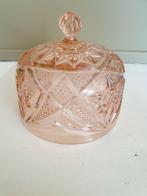 Geslepen kristallen kaas/boter stolp, Huis en Inrichting, Woonaccessoires | Stolpen, Ophalen of Verzenden, Zo goed als nieuw