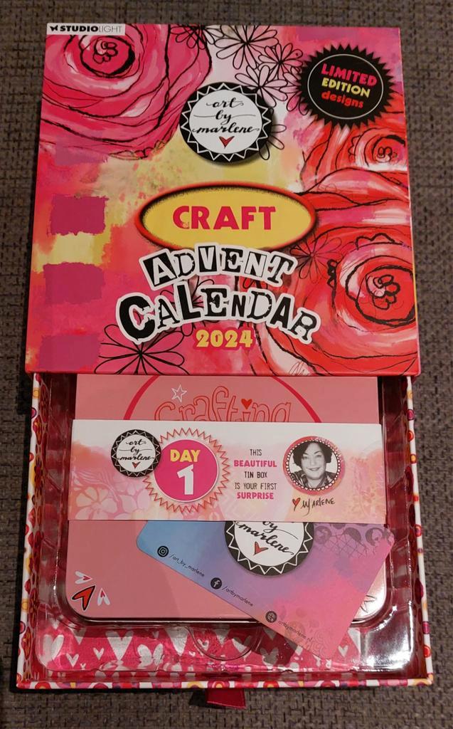 Art by Marlene Advent Kalender 2024 - Nieuw!, Hobby en Vrije tijd, Knutselen, Nieuw, Materiaal, Ophalen of Verzenden