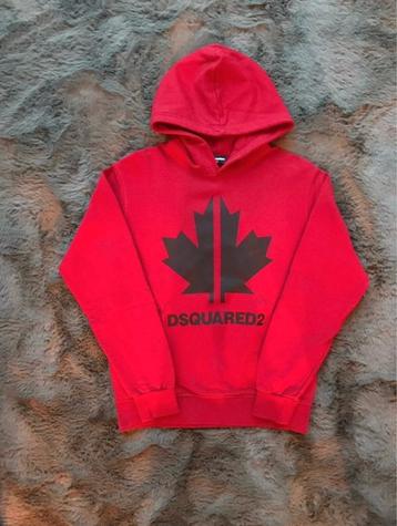 Dsquared2 Kinder Hoodie Rood beschikbaar voor biedingen